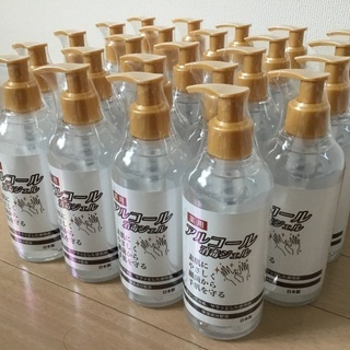 【特価】アルコール消毒ハンドジェル・ヒアルロン酸配合 300ml 安心の日本製《1箱24本》の画像