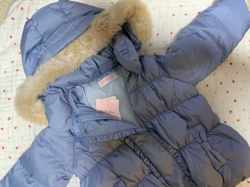 新品メゾピアノ　ウォッシャブルダウンジャケット