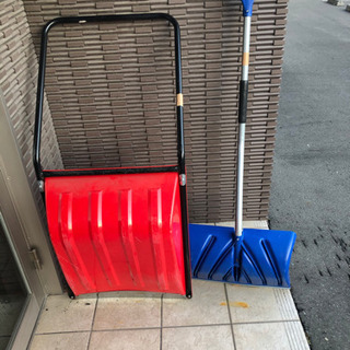 引越決定！断捨離中！スノーダンプ　スコップ　除雪