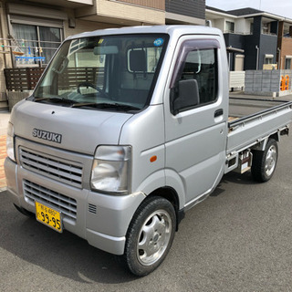 車検付きMTスズキキャリイ軽トラ4WD