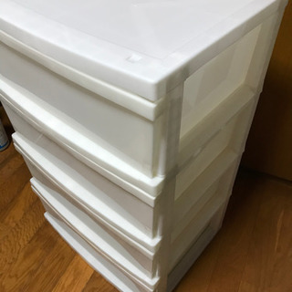 【美品】チェスト　四段ケースの画像