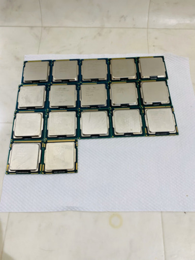 動作品CPU17点セット！　i3.i5.i7. 格安セット！