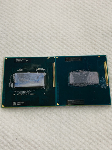 動作品　i7 ノートpc用CPU 2点