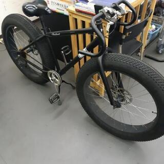 売り切れました【中古自転車】ファットバイク　艶消し黒