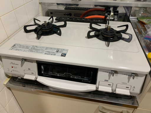 2口　ガスコンロ　Paloma(パロマ) shirono 直接引き取りできる方限定