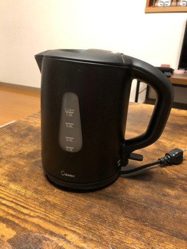 電気ケトル1Ｌ　未使用　1年保証付