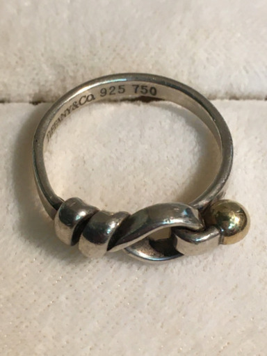 TIFFANY&Co./ファクアンドアイ／リング／シルバー925/SV925×K18/ティファニー
