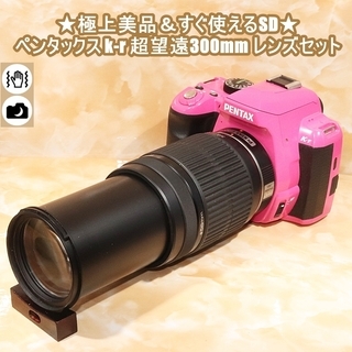 ★極上美品＆すぐ使えるSD★ペンタックス k-r 超望遠300m...