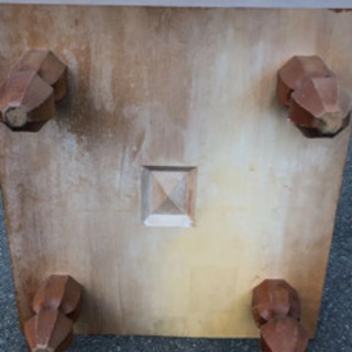 古い　囲碁盤　碁石セットの画像