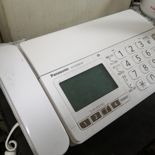 Panasonic FAX付電話　お譲り致します　3/20引取り希望 