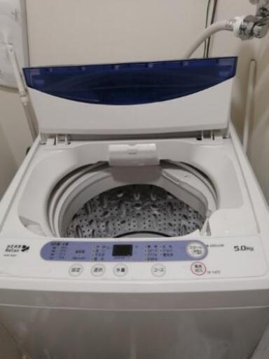 洗濯機　2018年購入、2017年製造