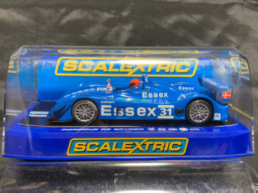 Scaｌextric 1/32 スロットカー　C3086◆PORSCHE RS SPYDER 　　　　TEAM ESSEX DENMA