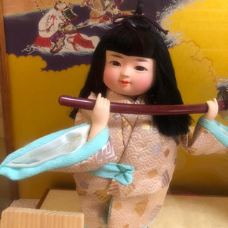 翠月作　わらべ　五月人形の画像