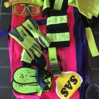 スキューバセット 女性用一式 スキューバセット 女性用一式