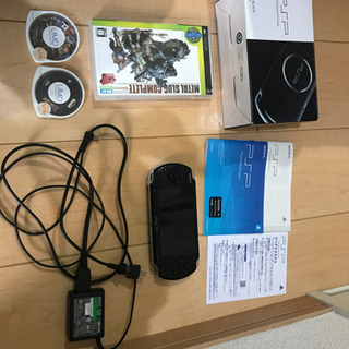 PSP本体とソフト3本セット