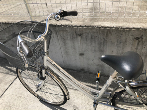 Panasonic 26インチ 自転車 ルートステン 内装3段 シルバー