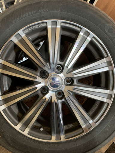 17インチ4本早く処分したいので値下げします。