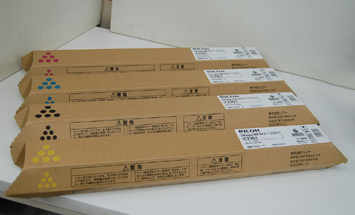 未使用 RICOH/リコー imagio MP Pトナー C3301 シアン マゼンタ イエロー ブラック 4本セット ☆ PayPay(ペイペイ)決済可能 ☆ 札幌市 清田区 平岡