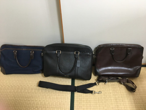 ☆大幅値下げ☆【コーチ・FUJITAKAフジタカ・ノーブランド】ビジネスバッグ3点セット