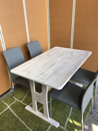 ☆モデルルーム☆展示品☆ダイニングセット+ベンチ☆ほぼ未使用、超美品