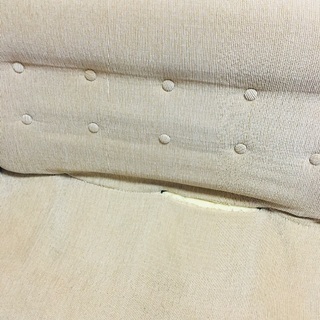 「決まりました」ミニキッズソファーなどに子供さん２人がけぐらいの画像