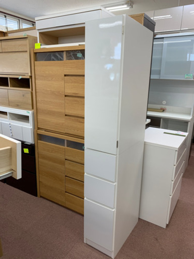 新生活応援✨新品　永野家具　スライドトレー付き隙間収納