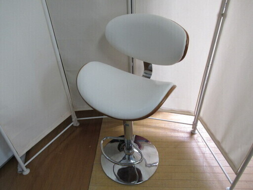J998/カウンターチェア/バー/BAR/ホワイト/ノックス/KNOX/KNC-1088/美品/中古品/