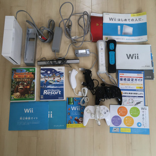 Wii本体　周辺機器　ソフト　セット