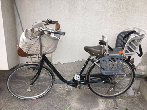 子供乗せる自転車3人