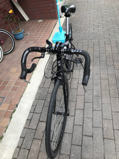 700ｃ　2×7speed　ダブルブレーキ　ブラック色