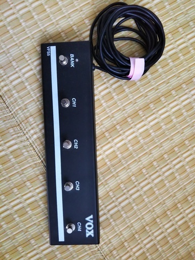VOX VT120+ ギターアンプ（おまけとして、フットスイッチつけます）