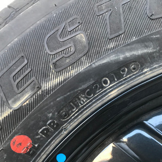 ジムニー　タイヤ　スペアにの画像