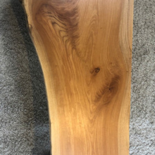 欅一枚板 机 テーブル