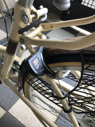 オシャレ自転車お譲りします。（自転車カバー付き）