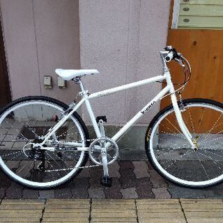 Viento[ヴィエント]700c クロスバイク 7speed/ホワイト