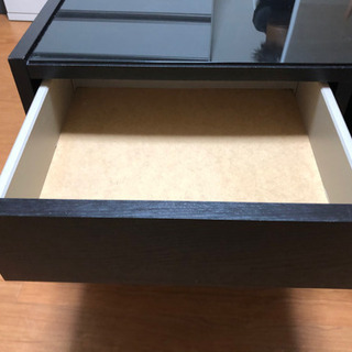 IKEA イケア BOKSEL ローテーブル コーヒーテーブル　ブラック  取りに来てくださる方限定の画像