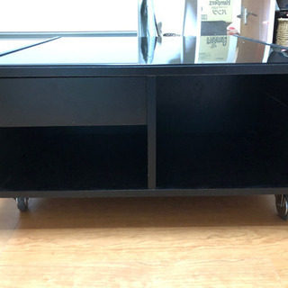 IKEA イケア BOKSEL ローテーブル コーヒーテーブル　ブラック  取りに来てくださる方限定の画像