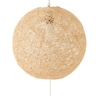 和風ペンダントライト[ニトリ製]の画像