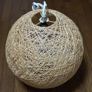 和風ペンダントライト[ニトリ製]の画像