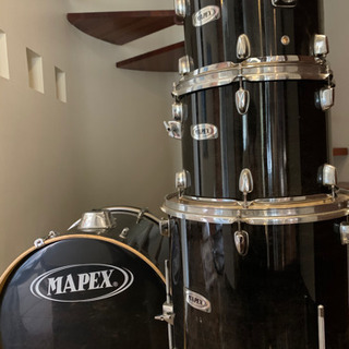【3/15,20優先】インテリアにも！MAPEXドラム4点セット！の画像