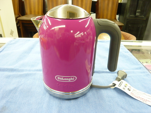 現状特価品！ デロンギ DeLonghi kMix ケーミックス 電気ケトル SJM010J-MG 0.75L 西岡店