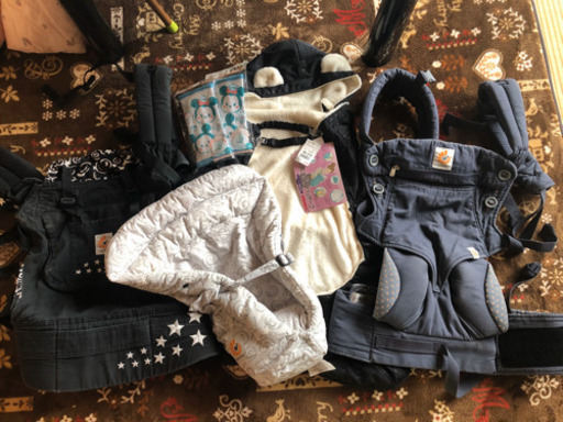 エルゴ 抱っこ紐 2個セット 防寒ケープ ②