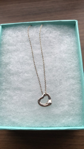 【美品】ティファニー　オープンハート