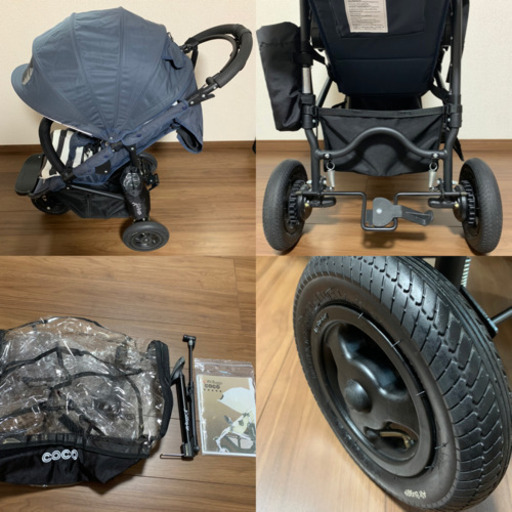 エアバギーココブレーキ&新生児対応コンビチャイルドシート　おまけ付き