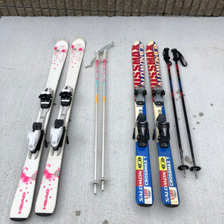 子供用中古スキーの画像