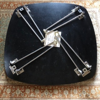 折りたたみテーブル　黒　の画像