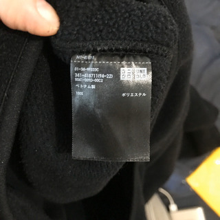 UNIQLO フリースフルジップジャケット（長袖）BLACK MEN Sの画像