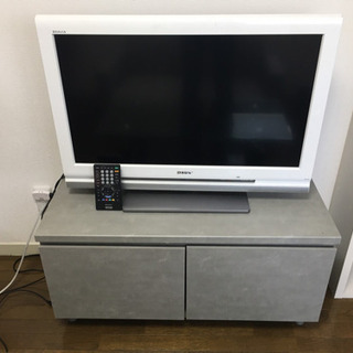 【急募】テレビ台 ライトグレー