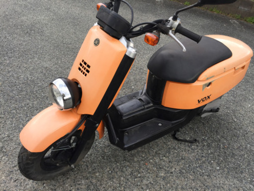 売約済み　ヤマハ ボックスVOX  橙 約2万km ４スト Fl 普通に乗れる 福岡市