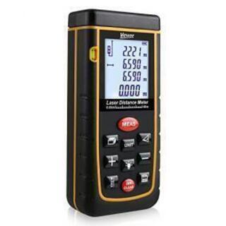 2200円★未使用★レーザー距離計40m★乾電池使用